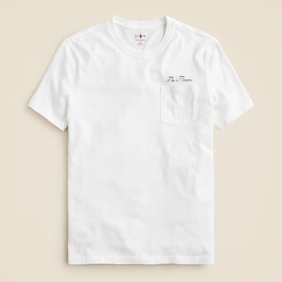 J Crew x Laura Chautin The Flowers Pride graphic T-shirt Small White - Picture 1 of 5